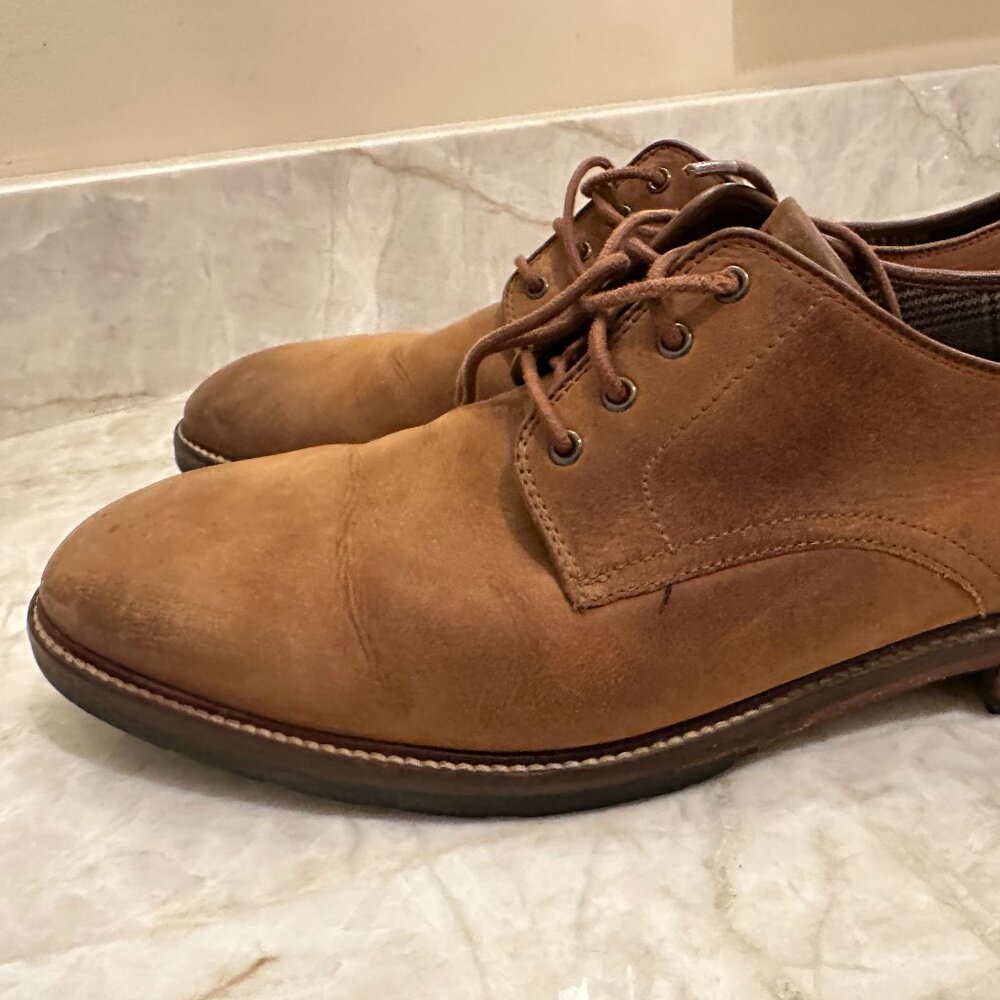 Cole Haan Men's Berkshire Lace Up Lug Sole Oxford Dress Shoes
